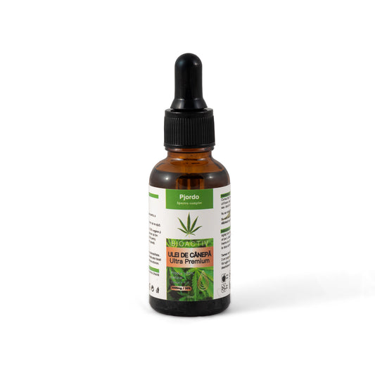 Ulei de Canepa CBD ULTRA PREMIUM 30% 3000mg, Full Spectrum, Pjordo,30 ml